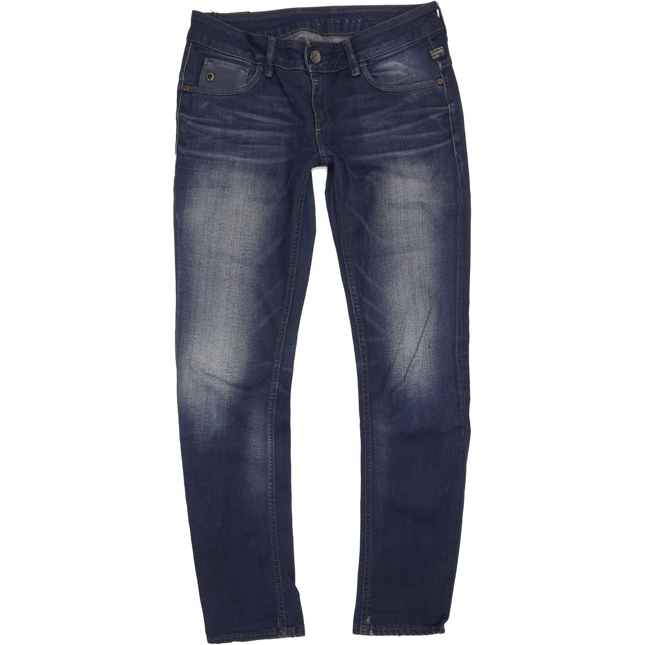 G-Star Midge Rover Women Blue Skinny Slim Stretch Jeans W28 L29