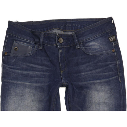 G-Star Midge Rover Women Blue Skinny Slim Stretch Jeans W28 L29