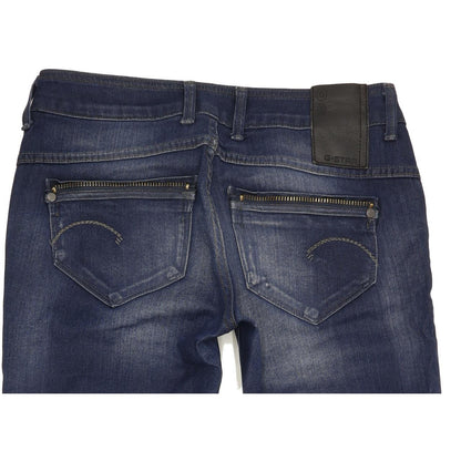 G-Star Midge Rover Women Blue Skinny Slim Stretch Jeans W28 L29