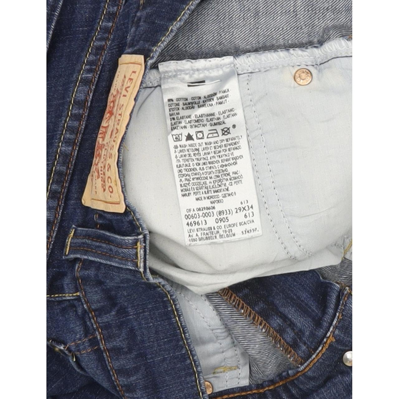 Levi's 603 Women Blue Skinny Slim Stretch Jeans W29 L32