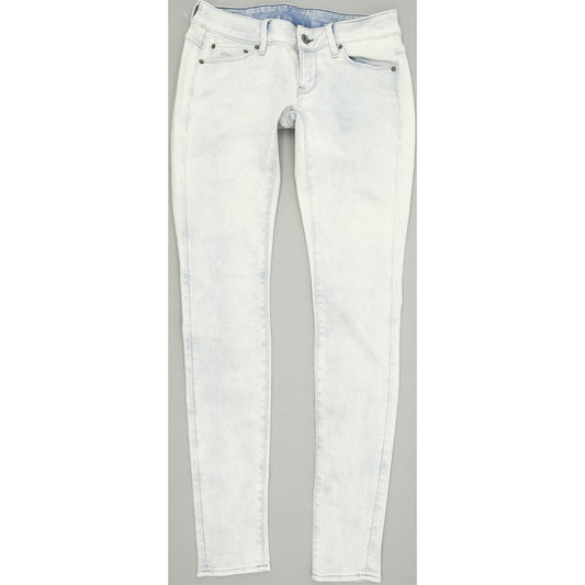 G-Star 3301 Women Blue Skinny Slim Stretch Jeans W25 L32