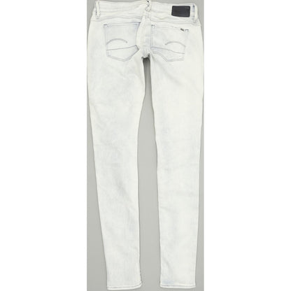 G-Star 3301 Women Blue Skinny Slim Stretch Jeans W25 L32