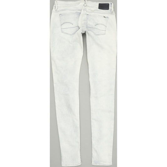 G-Star 3301 Women Blue Skinny Slim Stretch Jeans W25 L32