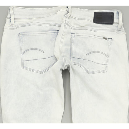 G-Star 3301 Women Blue Skinny Slim Stretch Jeans W25 L32