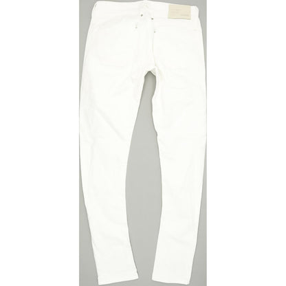 G-Star Lynn Women White Tapered Slim Stretch Jeans W28 L30