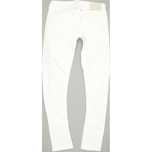 G-Star Lynn Women White Tapered Slim Stretch Jeans W28 L30