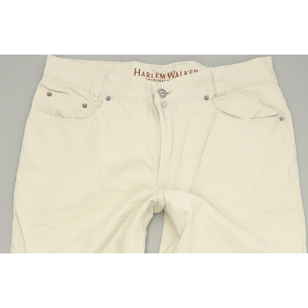 Joker Harlem Walker Men Beige Straight Regular Jeans W34 L32