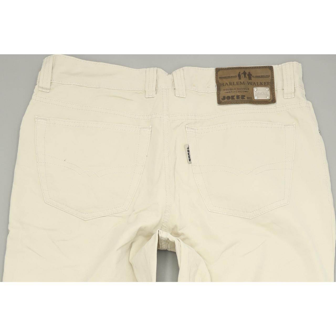 Joker Harlem Walker Men Beige Straight Regular Jeans W34 L32