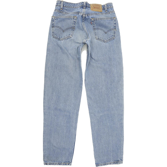 Levi's 550 Made in USA Blue Straight Relaxed Mom Jeans High Waisted W33 L34
