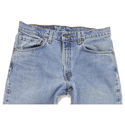 Levi's 550 Made in USA Blue Straight Relaxed Mom Jeans High Waisted W33 L34