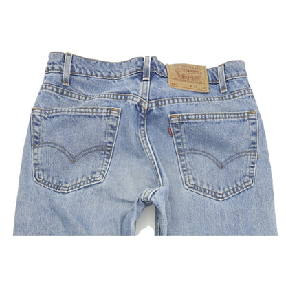 Levi's 550 Made in USA Blue Straight Relaxed Mom Jeans High Waisted W33 L34
