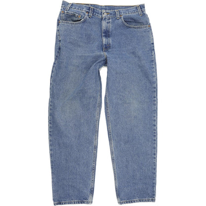 Levi's 550 Made in USA Blue Straight Relaxed Mom Jeans High Waisted W36 L30