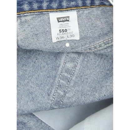 Levi's 550 Made in USA Blue Straight Relaxed Mom Jeans High Waisted W36 L30