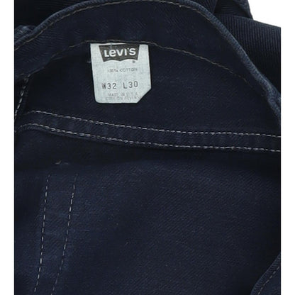 Levi's 501 Made in USA Blue Straight Regular Mom Jeans High Waisted W32 L30