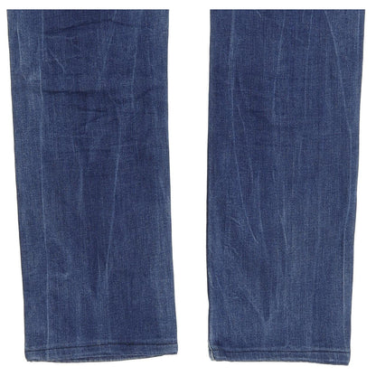 G-Star 3301 Contour  Women Blue Straight Regular Stretch Jeans W28 L28