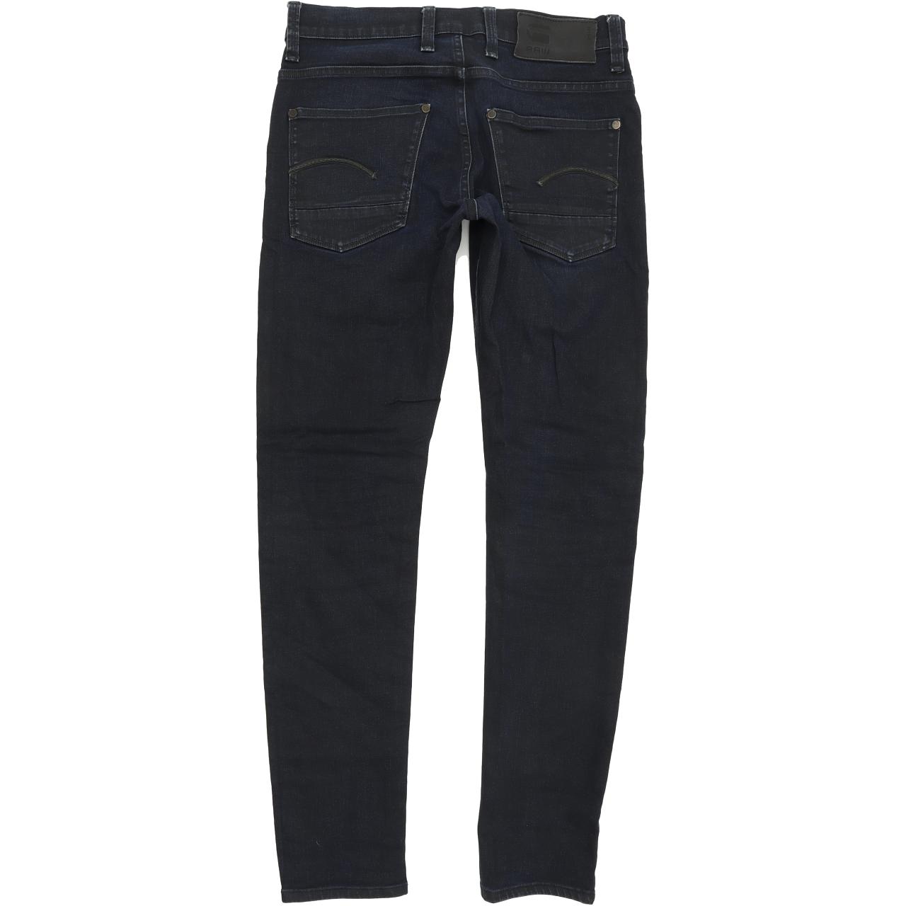 G-Star Defend Men Blue Straight Slim Stretch Jeans W31 L32