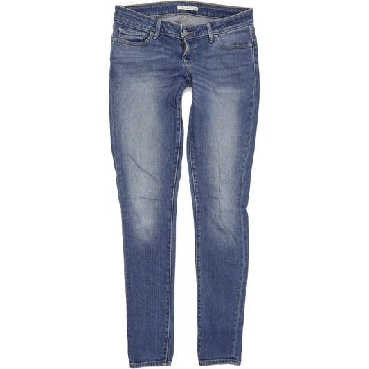 Levi's 711 Women Blue Skinny Slim Stretch Jeans W29 L34