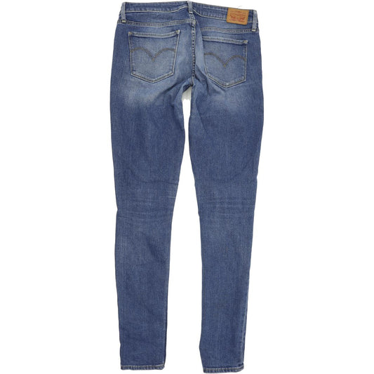 Levi's 711 Women Blue Skinny Slim Stretch Jeans W29 L34