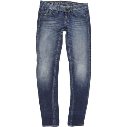 G-Star Corvet Women Blue Skinny Slim Stretch Jeans W30 L32