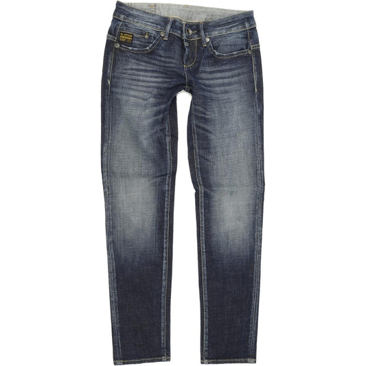 G-Star Midge Women Blue Skinny Slim Stretch Jeans W27 L29