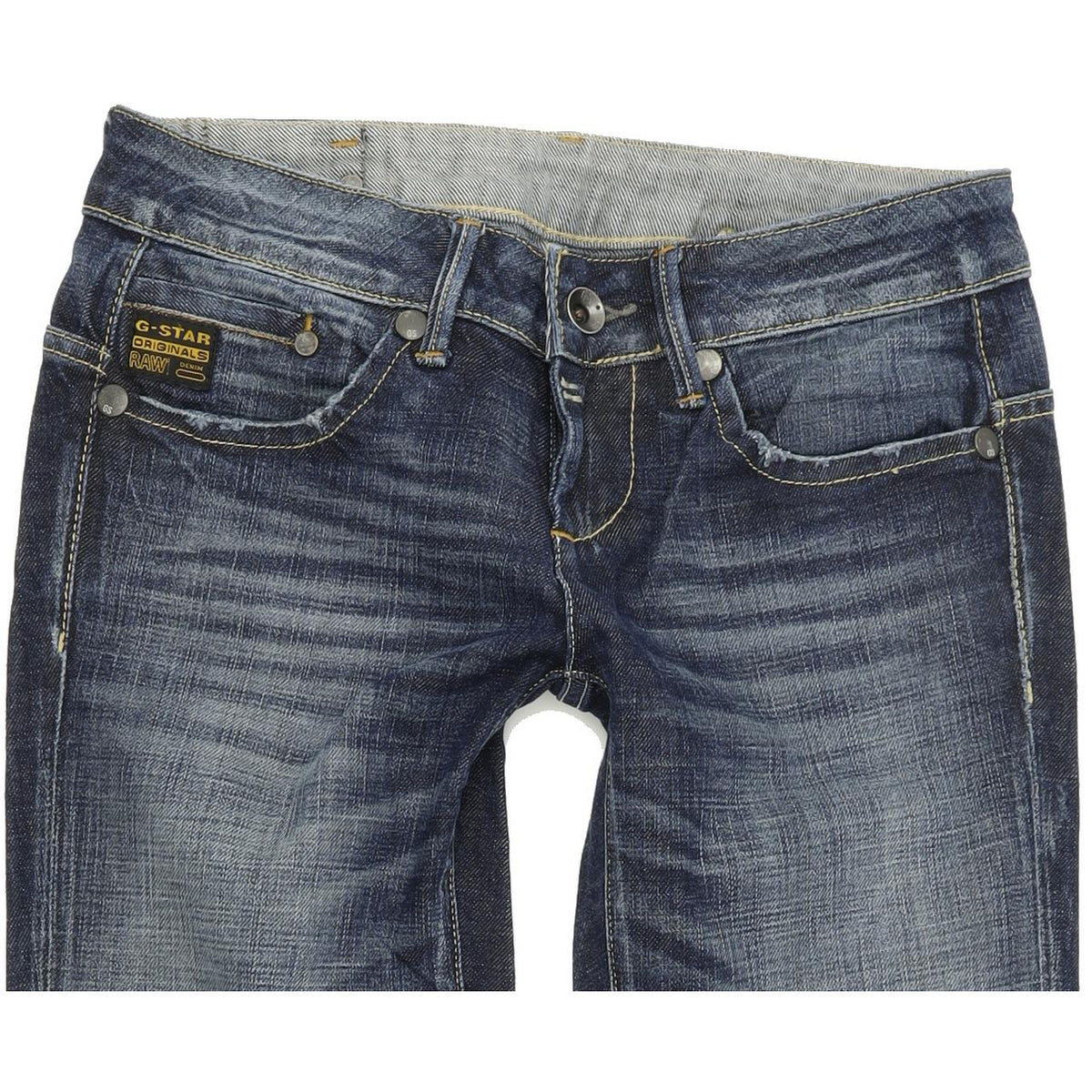 G-Star Midge Women Blue Skinny Slim Stretch Jeans W27 L29