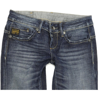G-Star Midge Women Blue Skinny Slim Stretch Jeans W27 L29