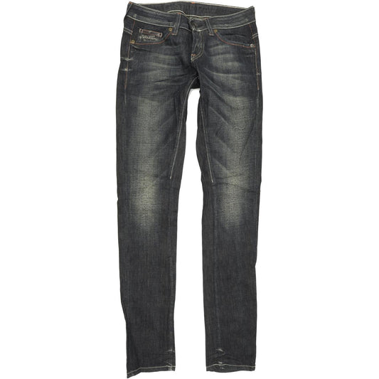 G-Star Reese Women Blue Skinny Slim Stretch Jeans W27 L34