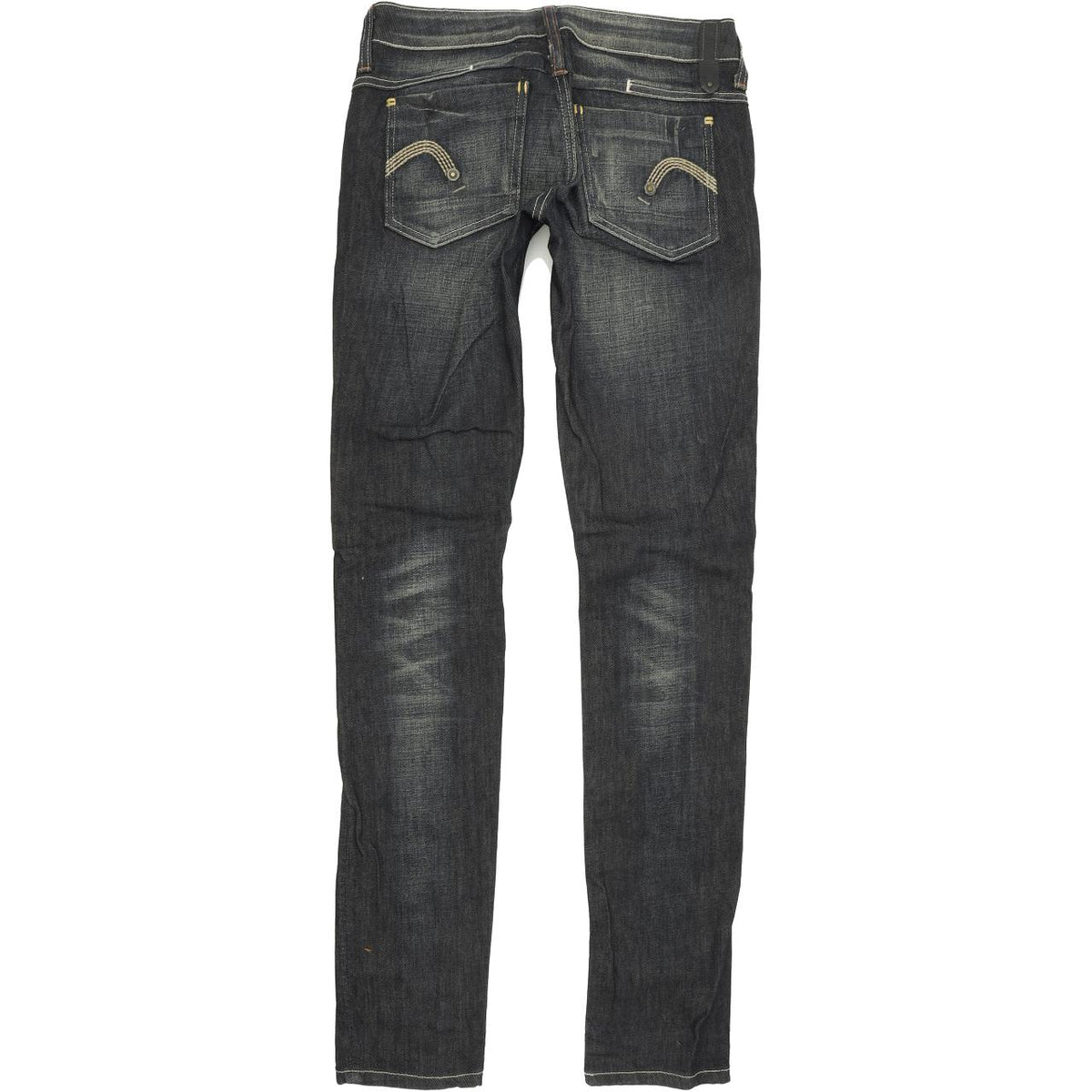 G-Star Reese Women Blue Skinny Slim Stretch Jeans W27 L34