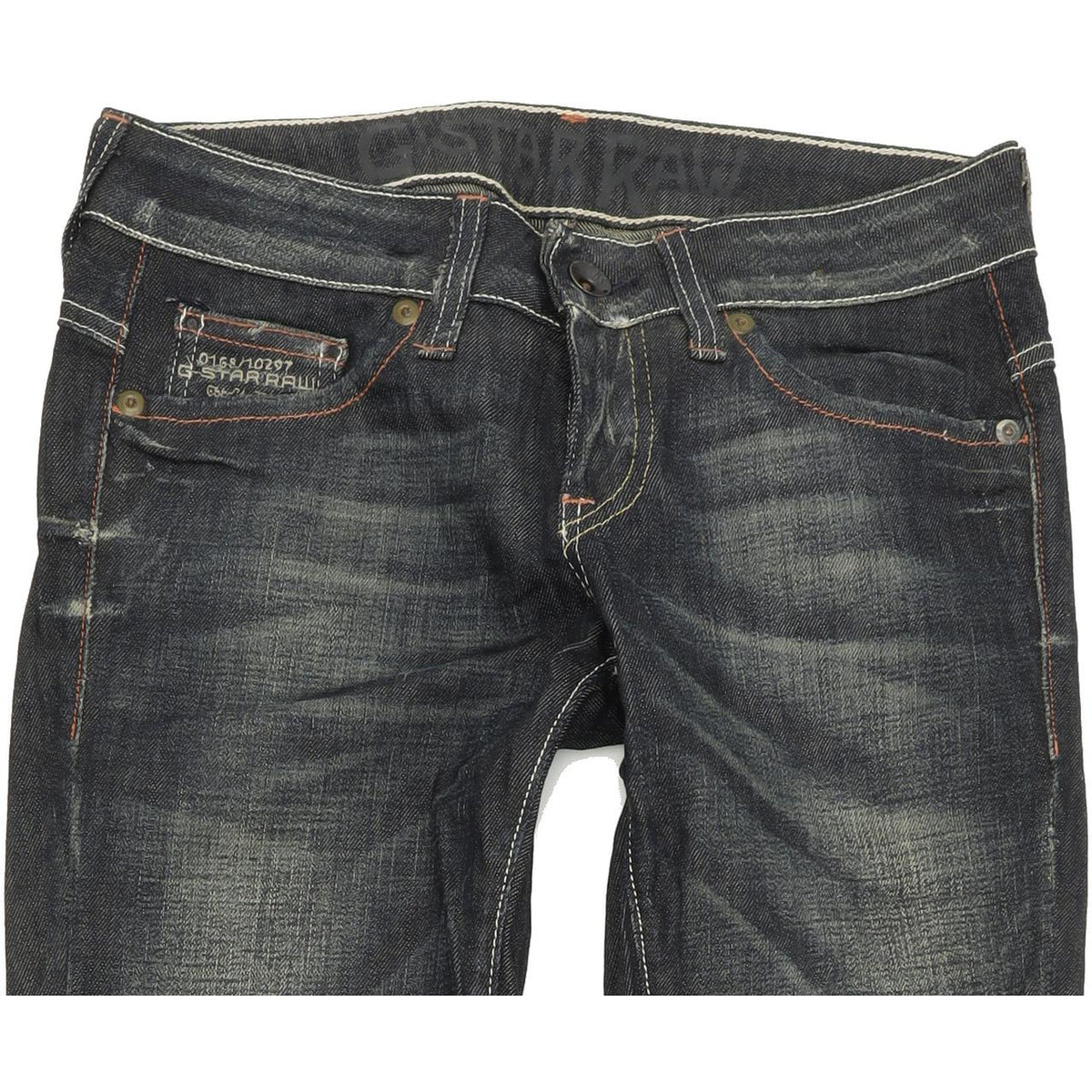 G-Star Reese Women Blue Skinny Slim Stretch Jeans W27 L34