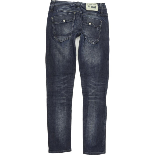G-Star Soni Snap Women Blue Skinny Slim Stretch Jeans W28 L29