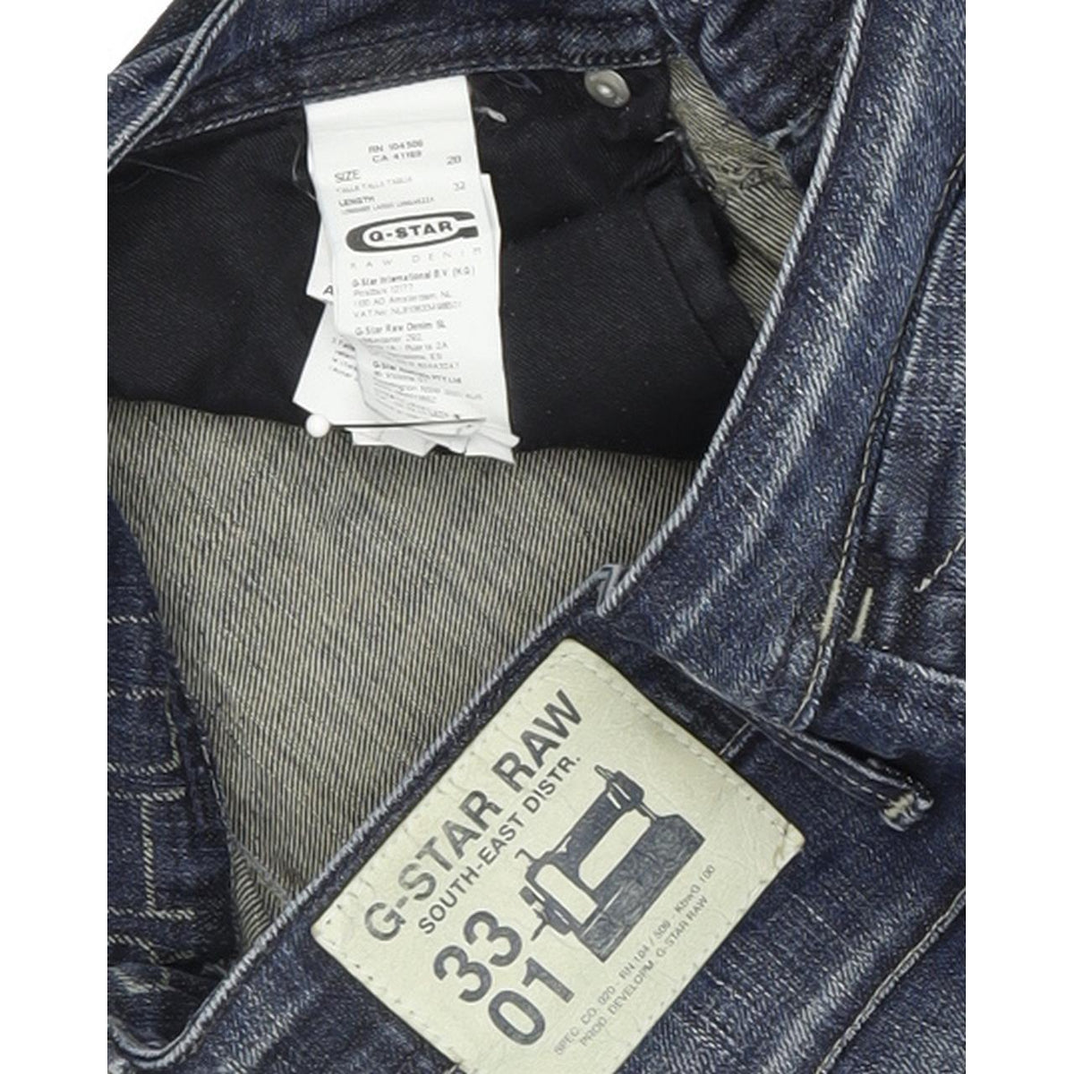 G-Star Soni Snap Women Blue Skinny Slim Stretch Jeans W28 L29