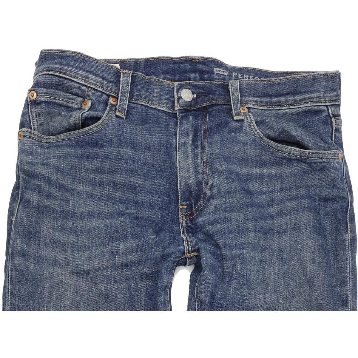 Levi's 502 Women Blue Tapered Regular Stretch Jeans W30 L34