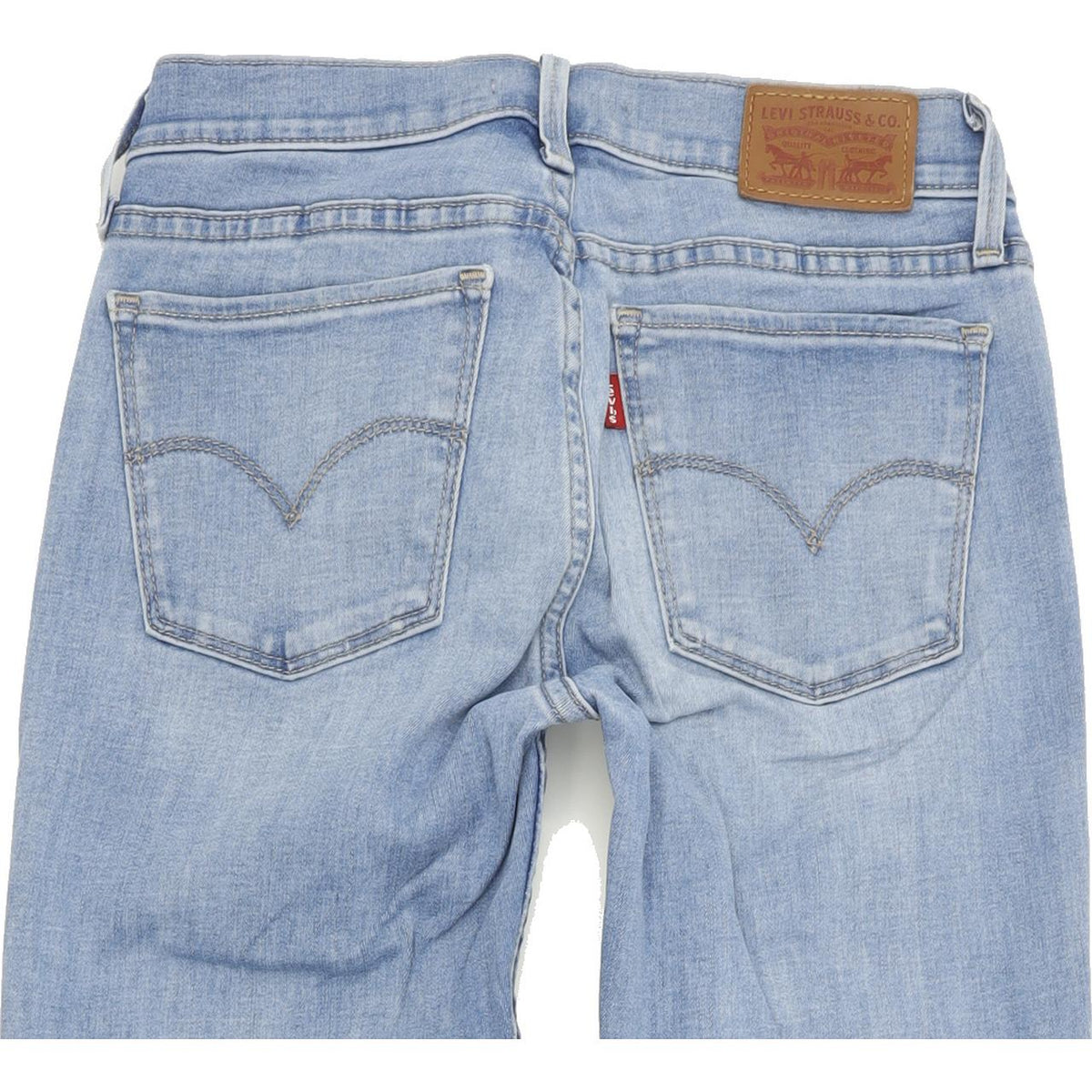 Levi's 710 Super Women Blue Skinny Slim Stretch Jeans W26 L30