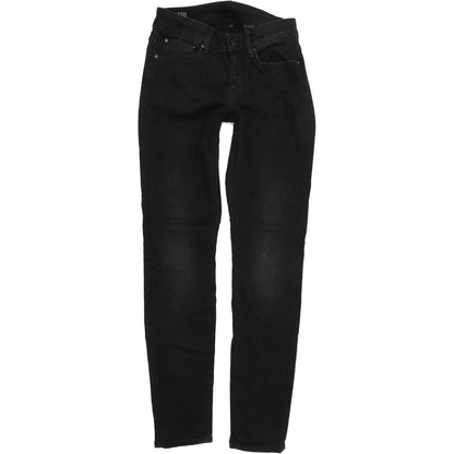 G-Star 3301 Women Black Skinny Slim Stretch Jeans W28 L32