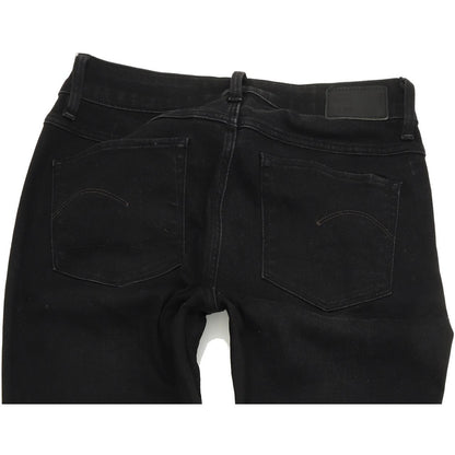 G-Star 3301 Women Black Skinny Slim Stretch Jeans W28 L32