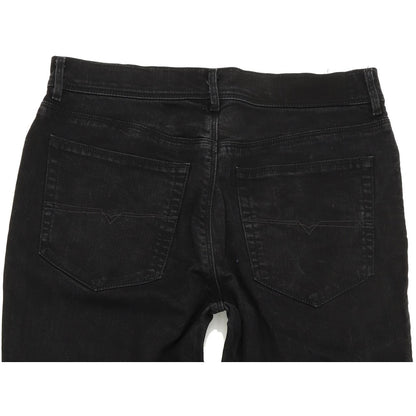 Diesel Highkee 0886Z Women Black Straight Regular Stretch Jeans W29 L28