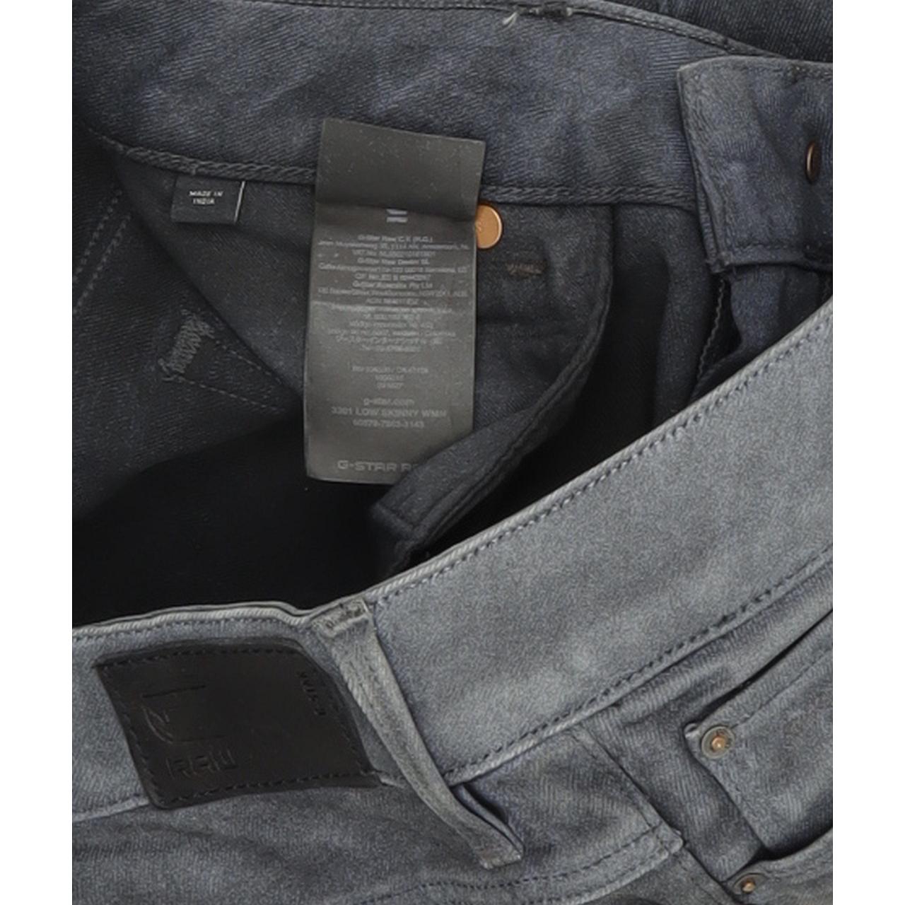 G-Star 3301 Women Grey Skinny Slim Stretch Jeans W30 L32