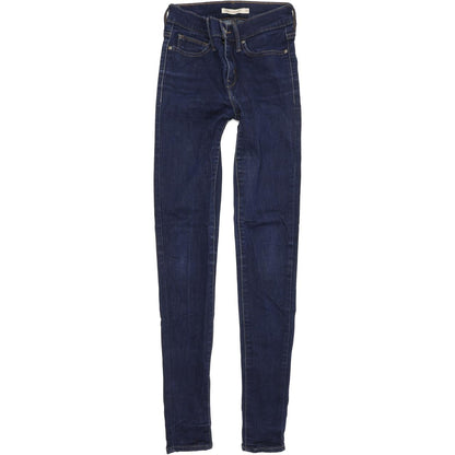 Levi's Slimming Super Women Blue Skinny Slim Stretch Jeans W25 L32