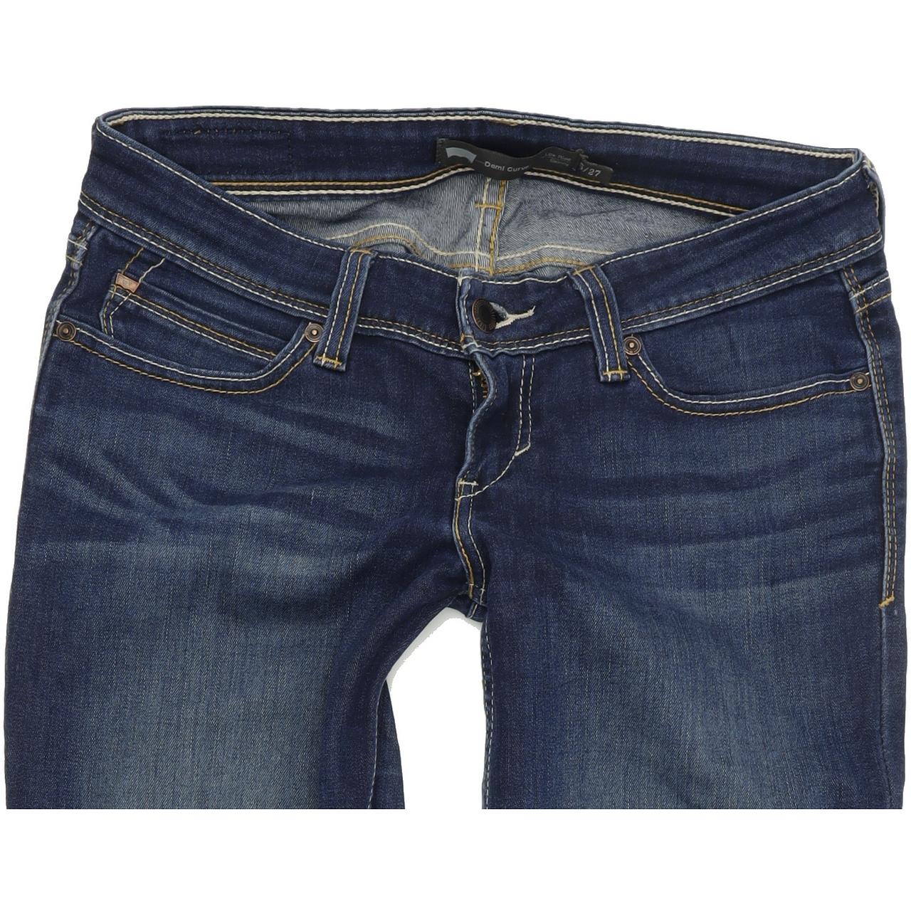 Levi's Demi Curve Women Blue Skinny Slim Stretch Jeans W27 L32