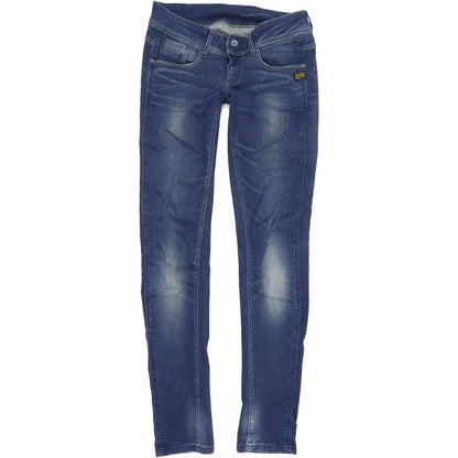 G-Star Midge Cody Women Blue Skinny Slim Stretch Jeans W28 L34