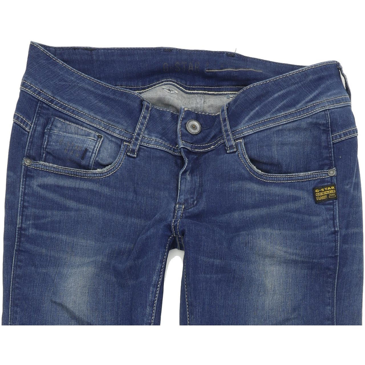 G-Star Midge Cody Women Blue Skinny Slim Stretch Jeans W28 L34