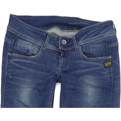 G-Star Midge Cody Women Blue Skinny Slim Stretch Jeans W28 L34
