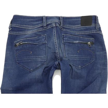 G-Star Midge Cody Women Blue Skinny Slim Stretch Jeans W28 L34
