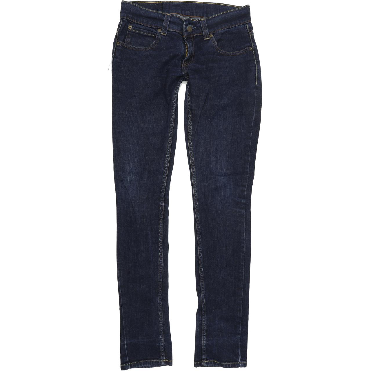 Levi's 603 Women Blue Skinny Slim Stretch Jeans W28 L34