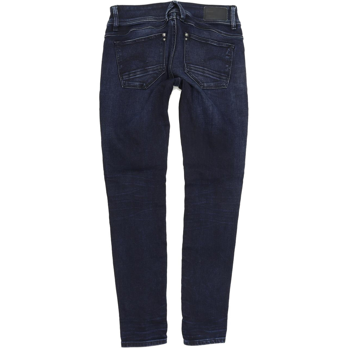 G-Star Lynn Zip Women Blue Skinny Slim Stretch Jeans W27 L30