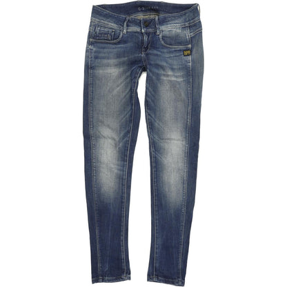 G-Star Women Blue Skinny Slim Stretch Jeans W29 L32