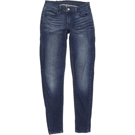 Levi's Super Women Blue Skinny Slim Jeans W27 L30