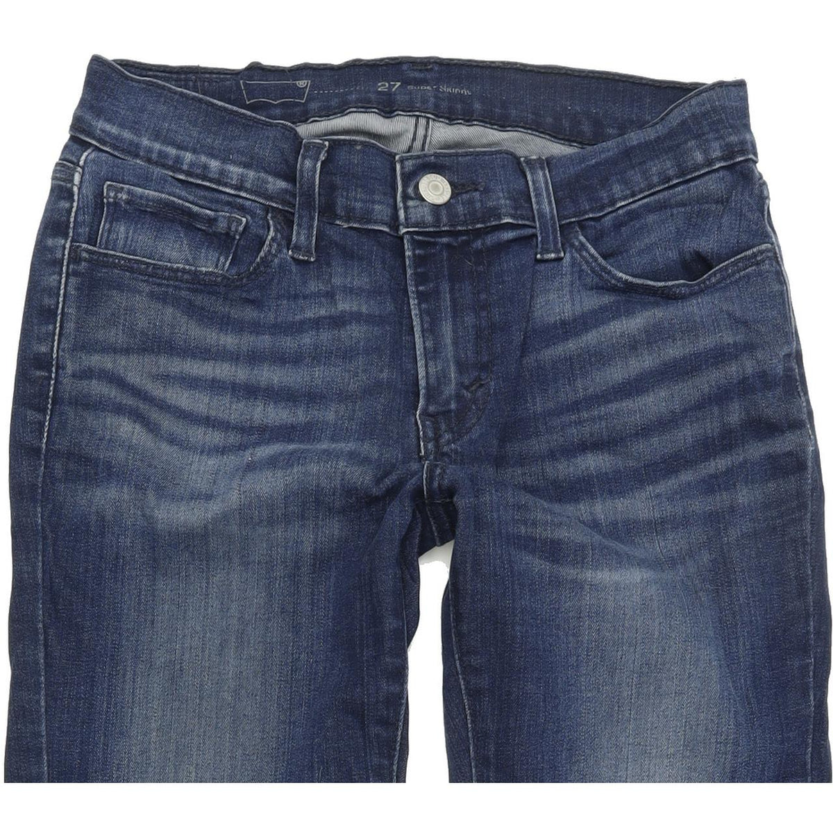 Levi's Super Women Blue Skinny Slim Jeans W27 L30