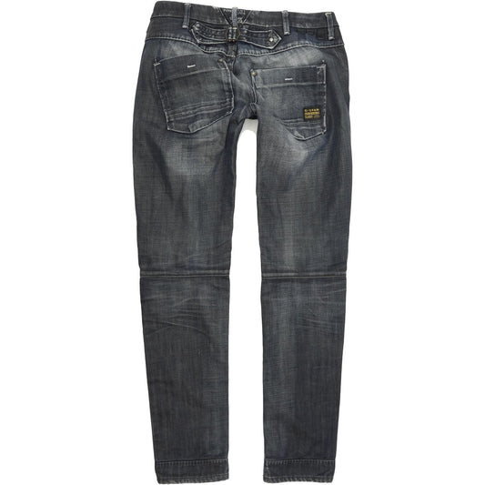 G-Star Hampton Non Fit Women Blue Straight Slim Jeans W26 L30