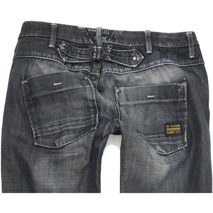 G-Star Hampton Non Fit Women Blue Straight Slim Jeans W26 L30